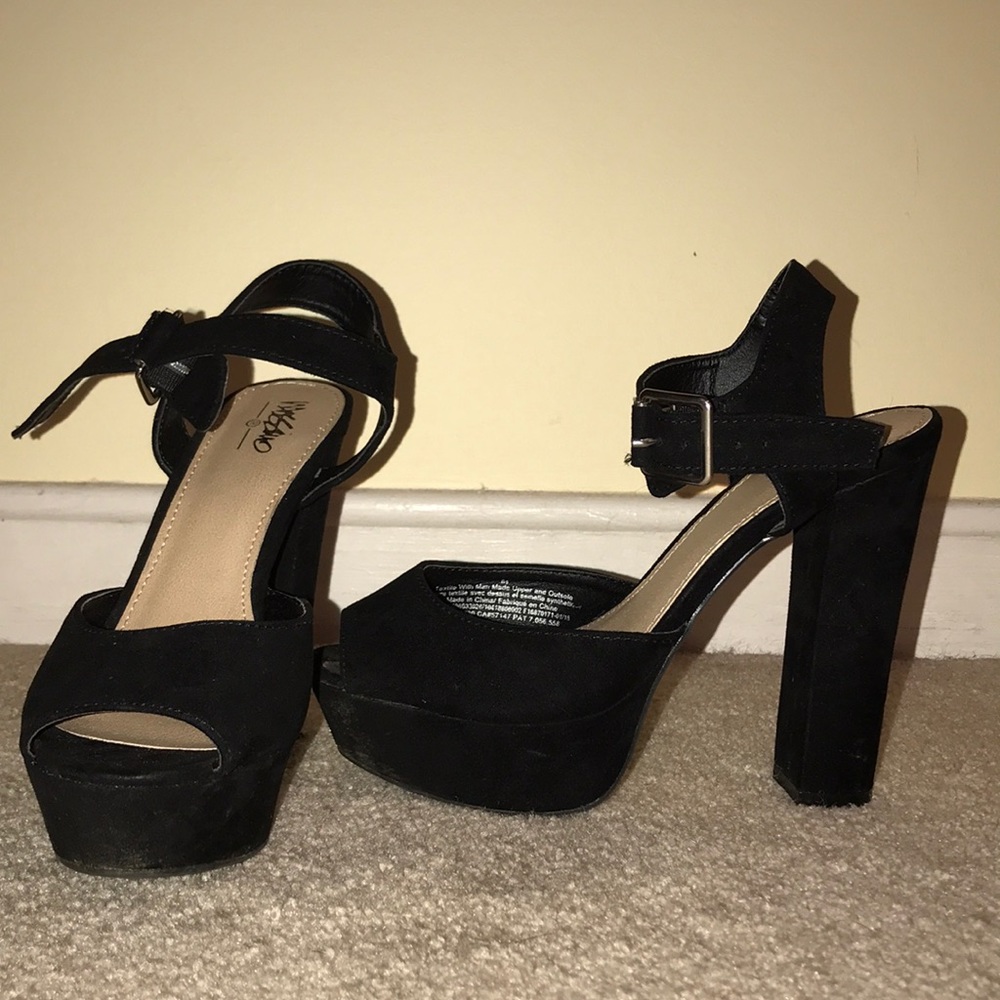 Black heels